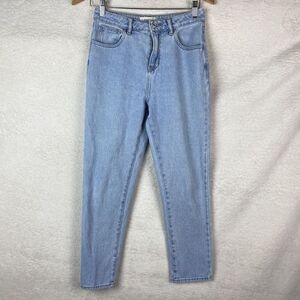 Pacsun Womens‎ Size 25 Mom Jean Light Vintage Wash 100% Cotton Denim